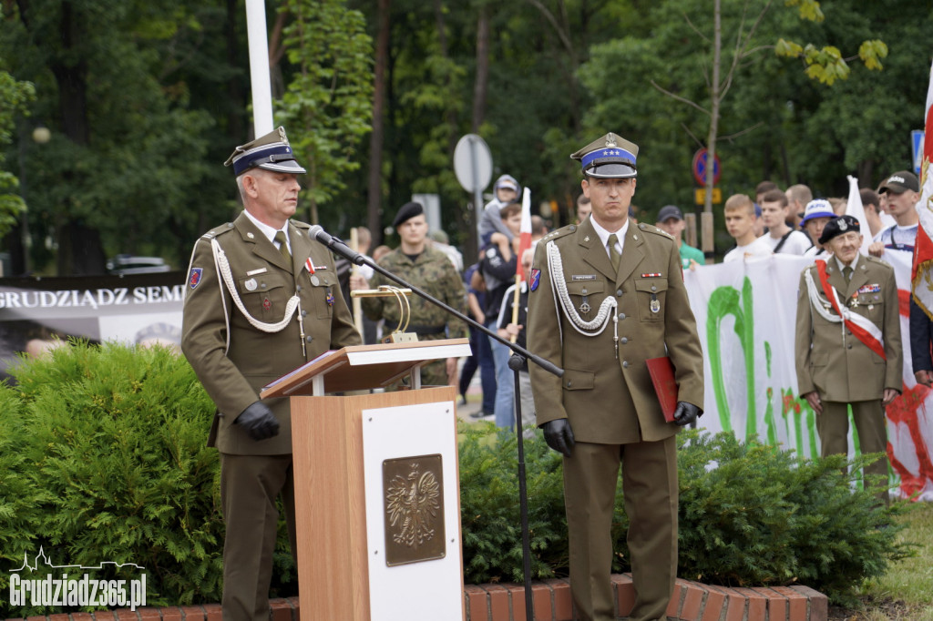 Grudziądz. Obchody  77. rocznicy wybuchu powstania warszawskiego