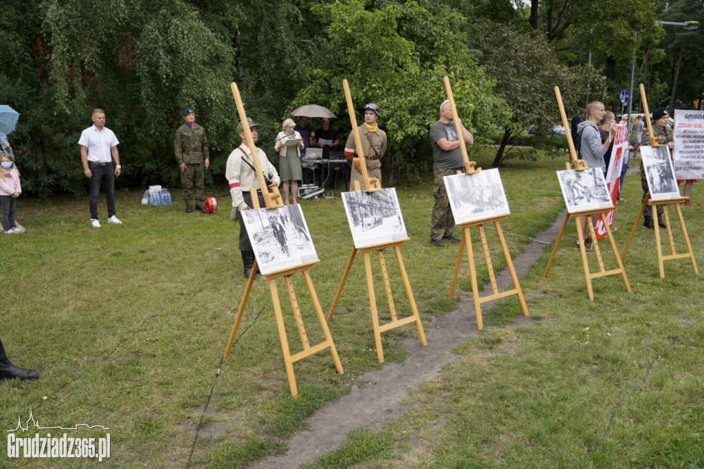 Grudziądz. Obchody  77. rocznicy wybuchu powstania warszawskiego