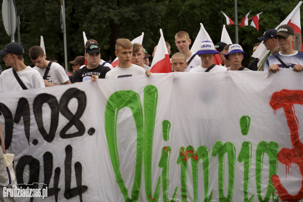 Grudziądz. Obchody  77. rocznicy wybuchu powstania warszawskiego