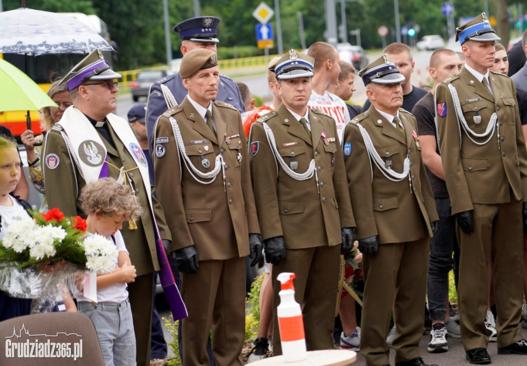 Grudziądz. Obchody  77. rocznicy wybuchu powstania warszawskiego