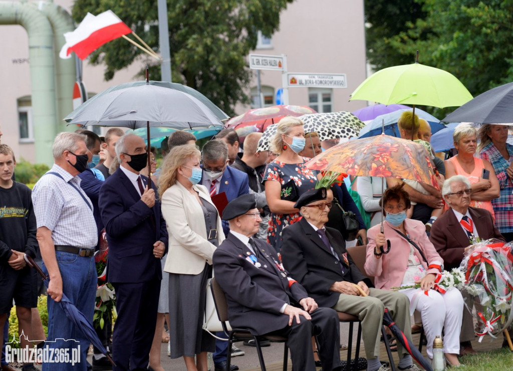 Grudziądz. Obchody  77. rocznicy wybuchu powstania warszawskiego