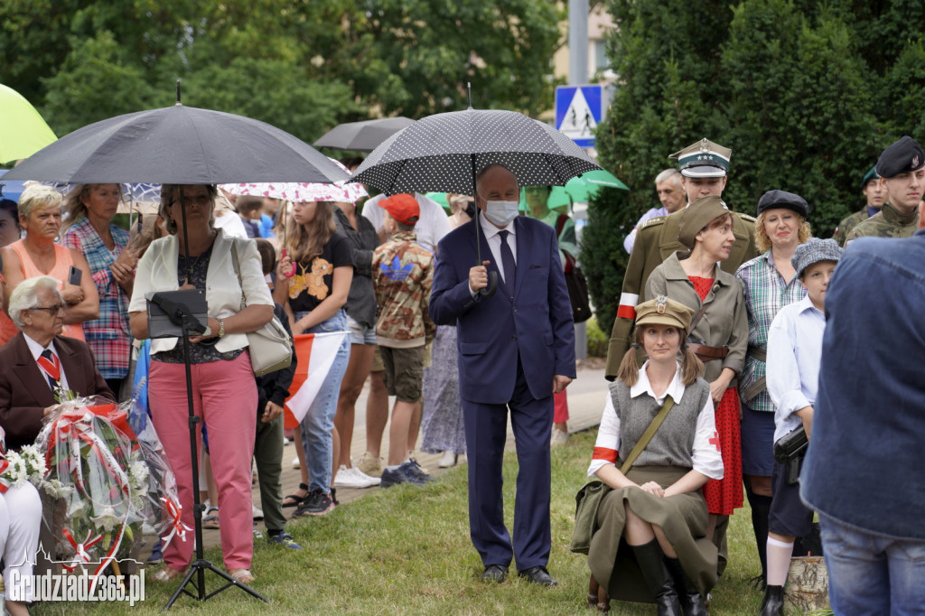 Grudziądz. Obchody  77. rocznicy wybuchu powstania warszawskiego