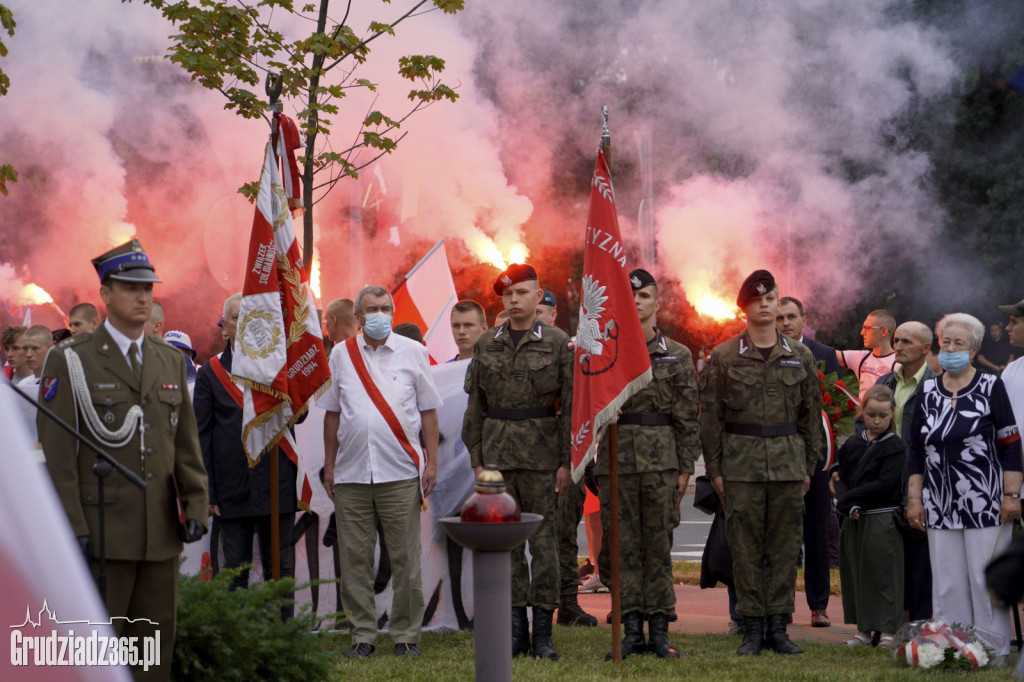 Grudziądz. Obchody  77. rocznicy wybuchu powstania warszawskiego