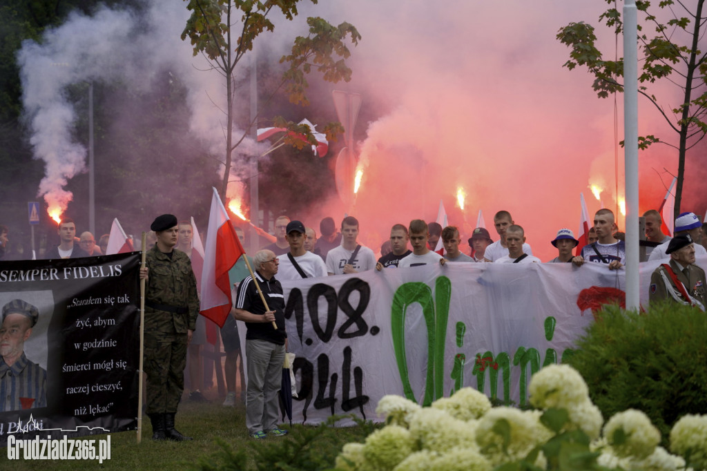 Grudziądz. Obchody  77. rocznicy wybuchu powstania warszawskiego