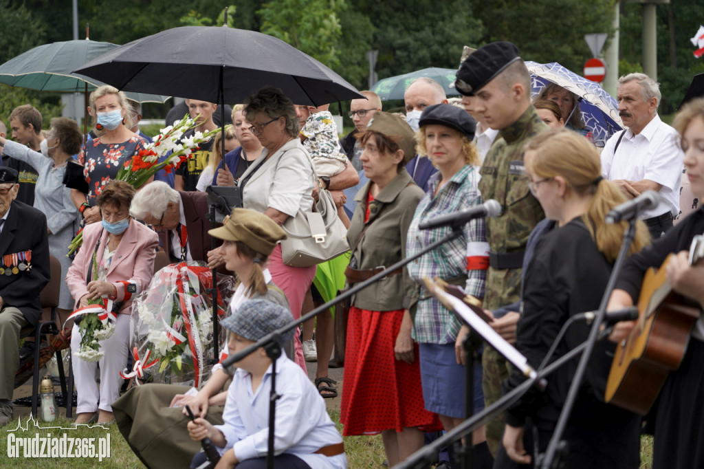 Grudziądz. Obchody  77. rocznicy wybuchu powstania warszawskiego