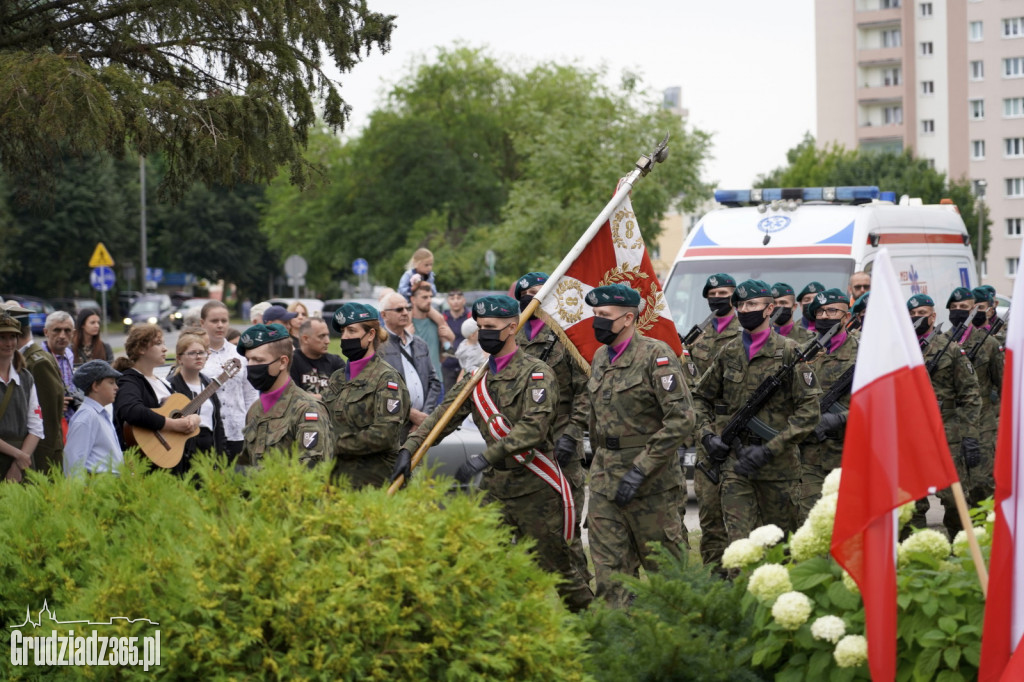 Grudziądz. Obchody  77. rocznicy wybuchu powstania warszawskiego