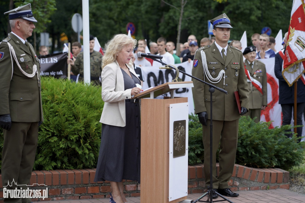 Grudziądz. Obchody  77. rocznicy wybuchu powstania warszawskiego