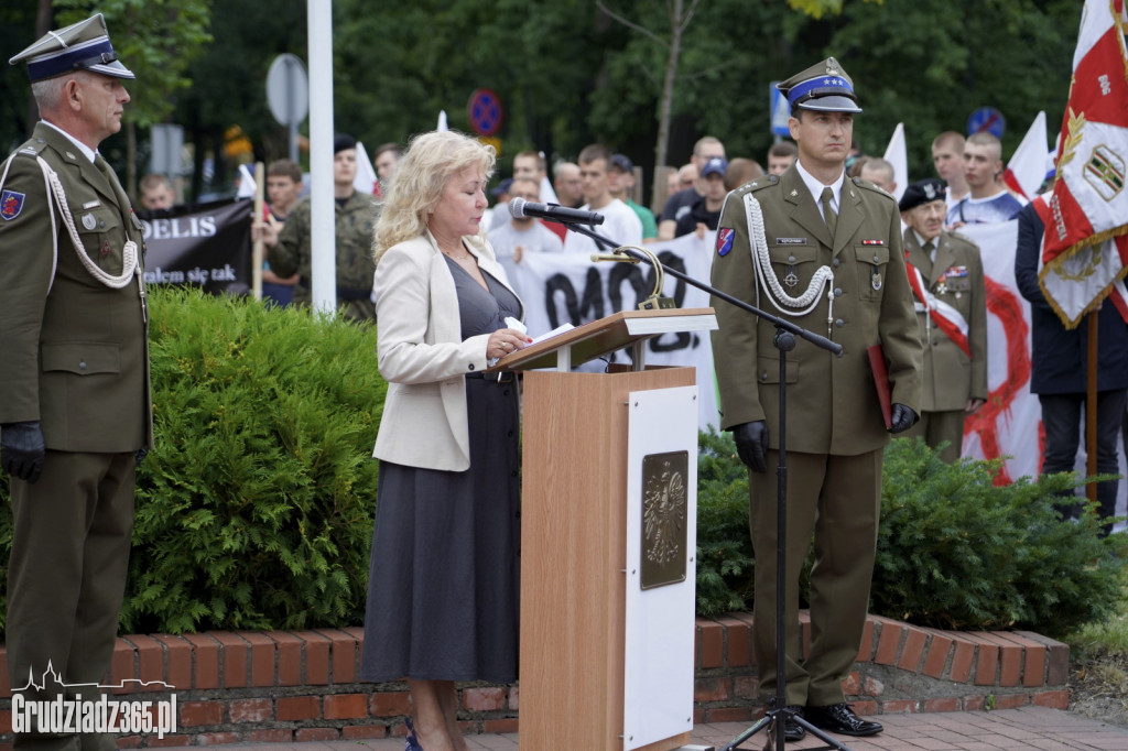 Grudziądz. Obchody  77. rocznicy wybuchu powstania warszawskiego