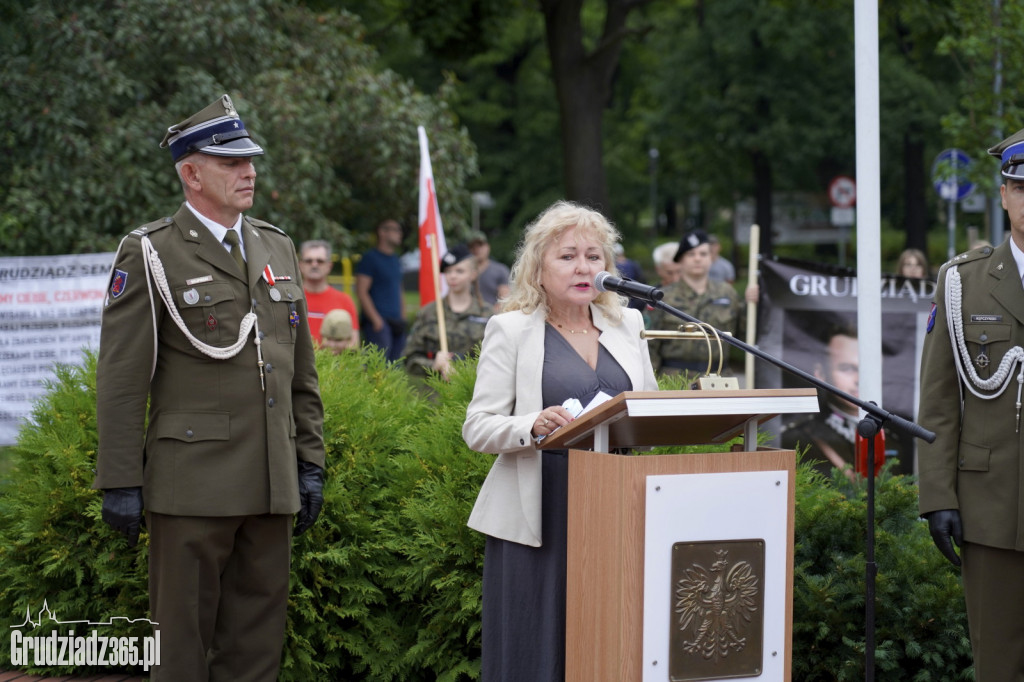 Grudziądz. Obchody  77. rocznicy wybuchu powstania warszawskiego