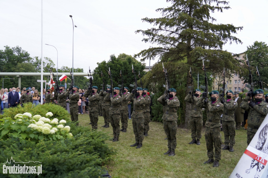 Grudziądz. Obchody  77. rocznicy wybuchu powstania warszawskiego