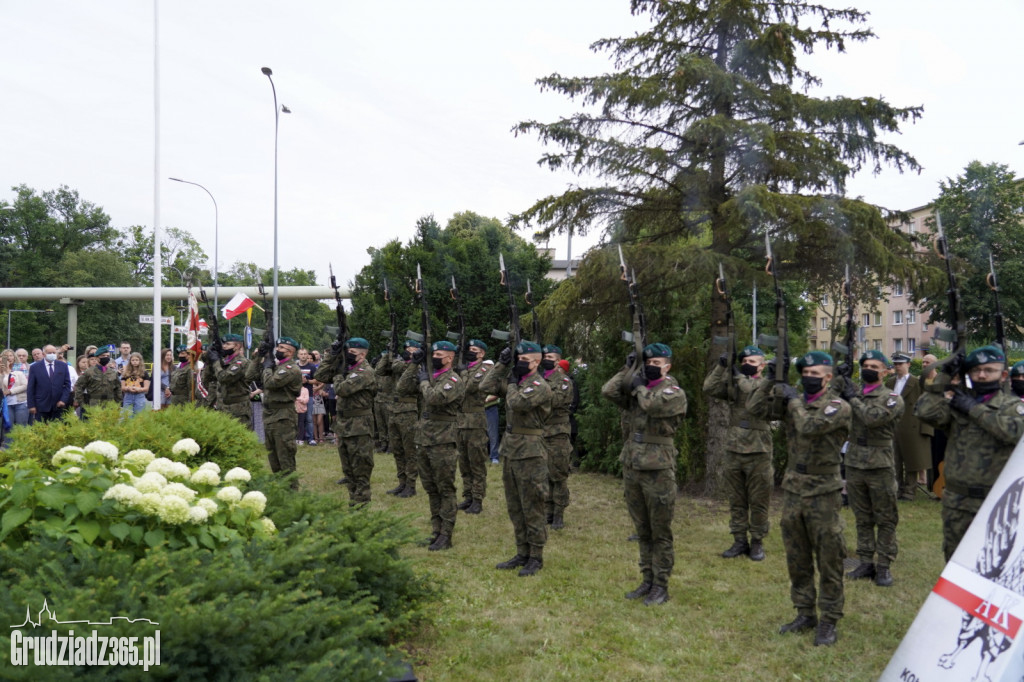 Grudziądz. Obchody  77. rocznicy wybuchu powstania warszawskiego