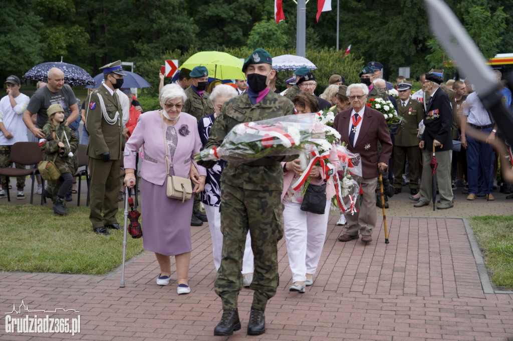 Grudziądz. Obchody  77. rocznicy wybuchu powstania warszawskiego