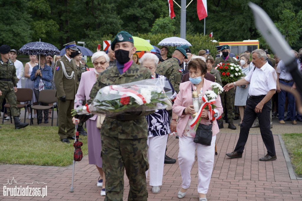 Grudziądz. Obchody  77. rocznicy wybuchu powstania warszawskiego