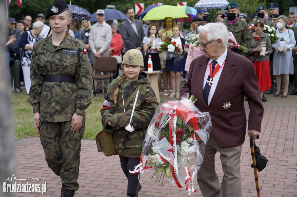 Grudziądz. Obchody  77. rocznicy wybuchu powstania warszawskiego