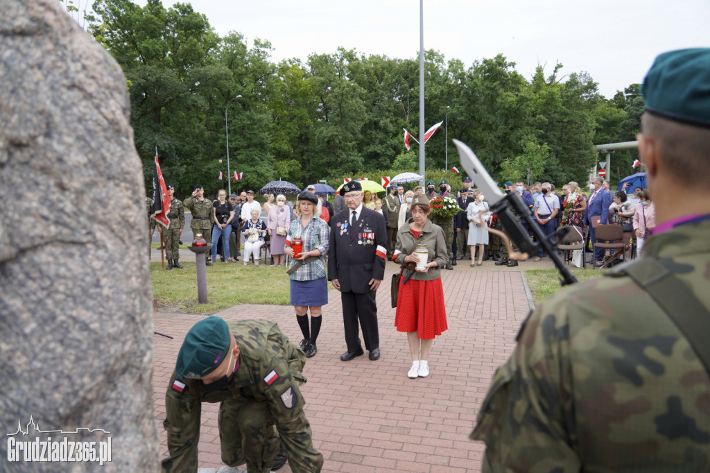 Grudziądz. Obchody  77. rocznicy wybuchu powstania warszawskiego