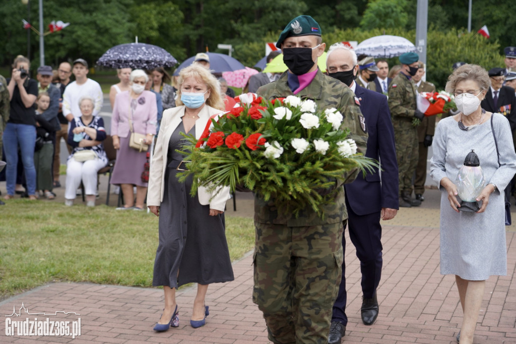 Grudziądz. Obchody  77. rocznicy wybuchu powstania warszawskiego