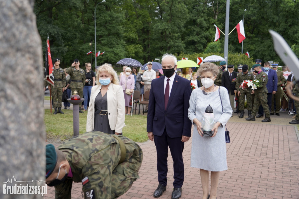 Grudziądz. Obchody  77. rocznicy wybuchu powstania warszawskiego