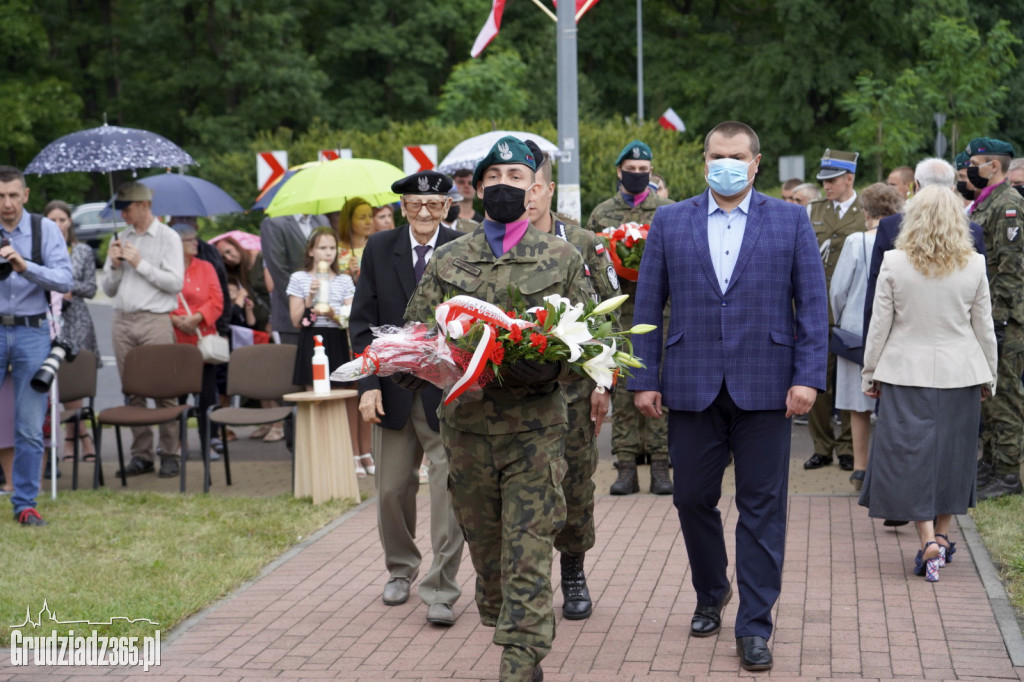 Grudziądz. Obchody  77. rocznicy wybuchu powstania warszawskiego