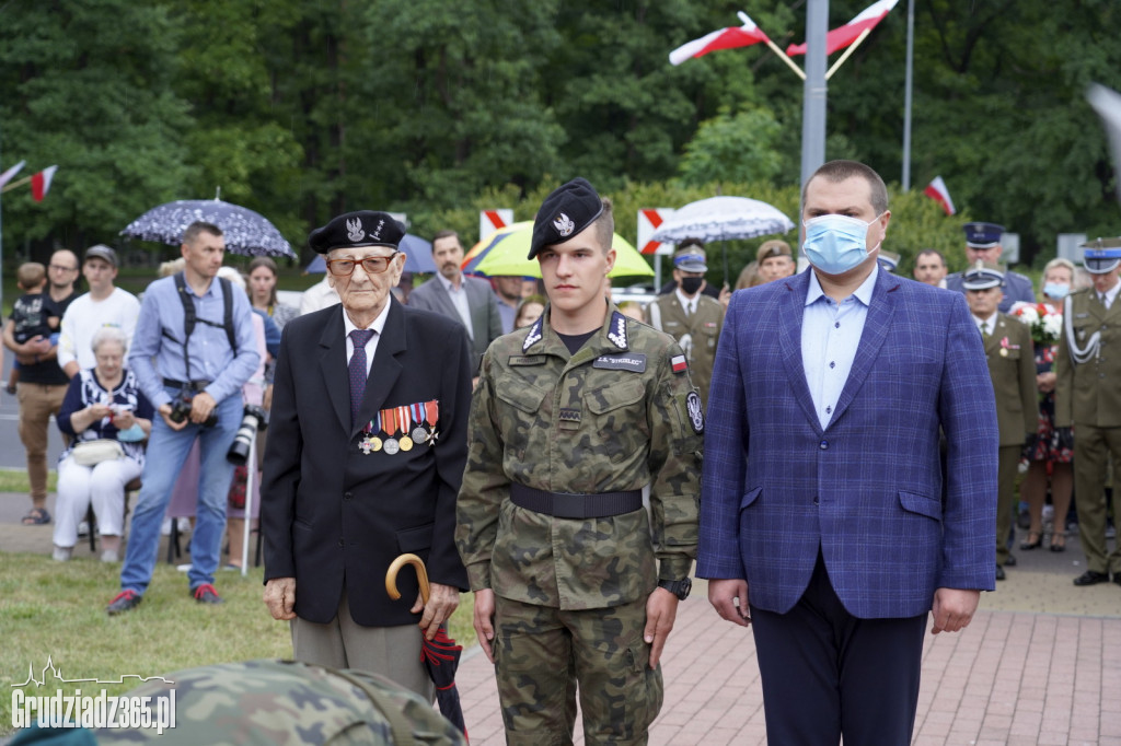 Grudziądz. Obchody  77. rocznicy wybuchu powstania warszawskiego