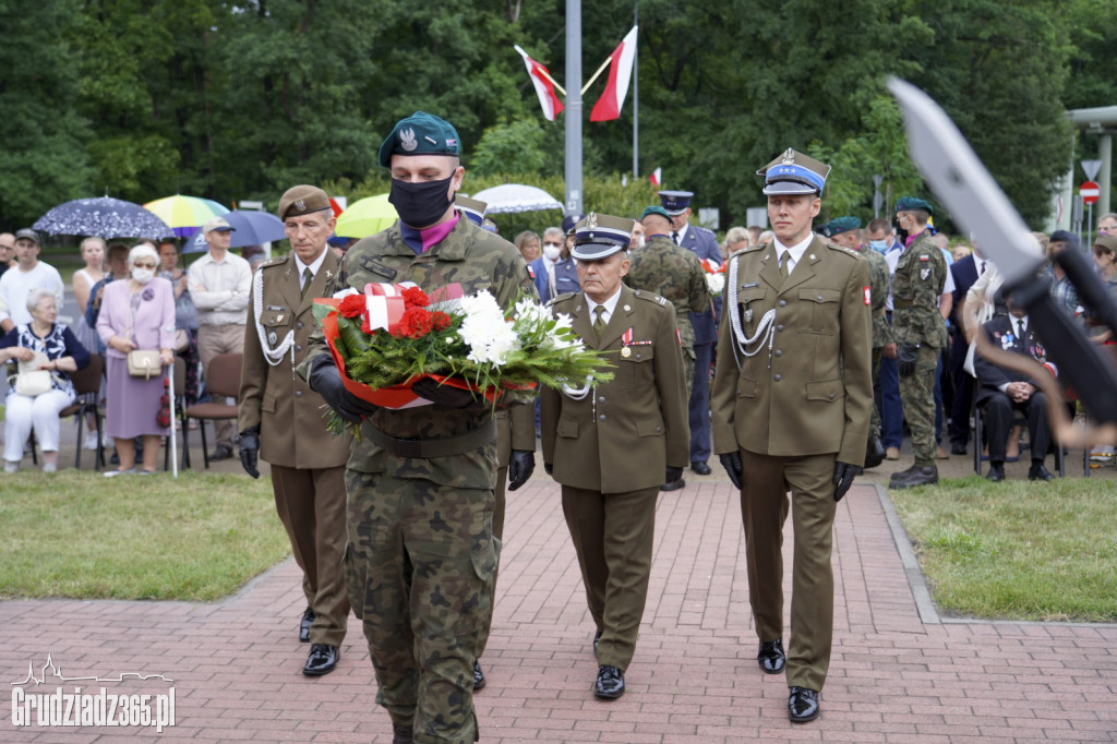 Grudziądz. Obchody  77. rocznicy wybuchu powstania warszawskiego