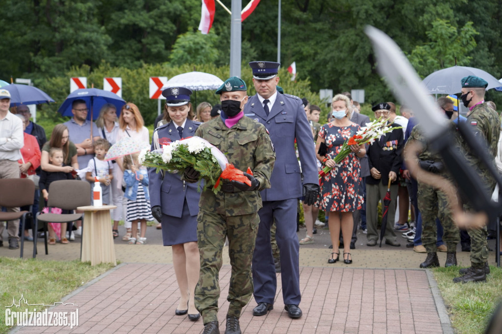 Grudziądz. Obchody  77. rocznicy wybuchu powstania warszawskiego