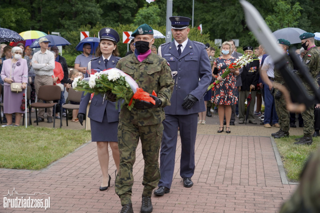 Grudziądz. Obchody  77. rocznicy wybuchu powstania warszawskiego