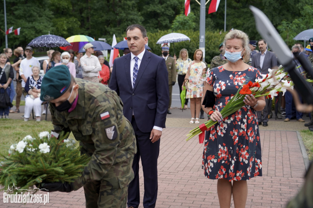 Grudziądz. Obchody  77. rocznicy wybuchu powstania warszawskiego