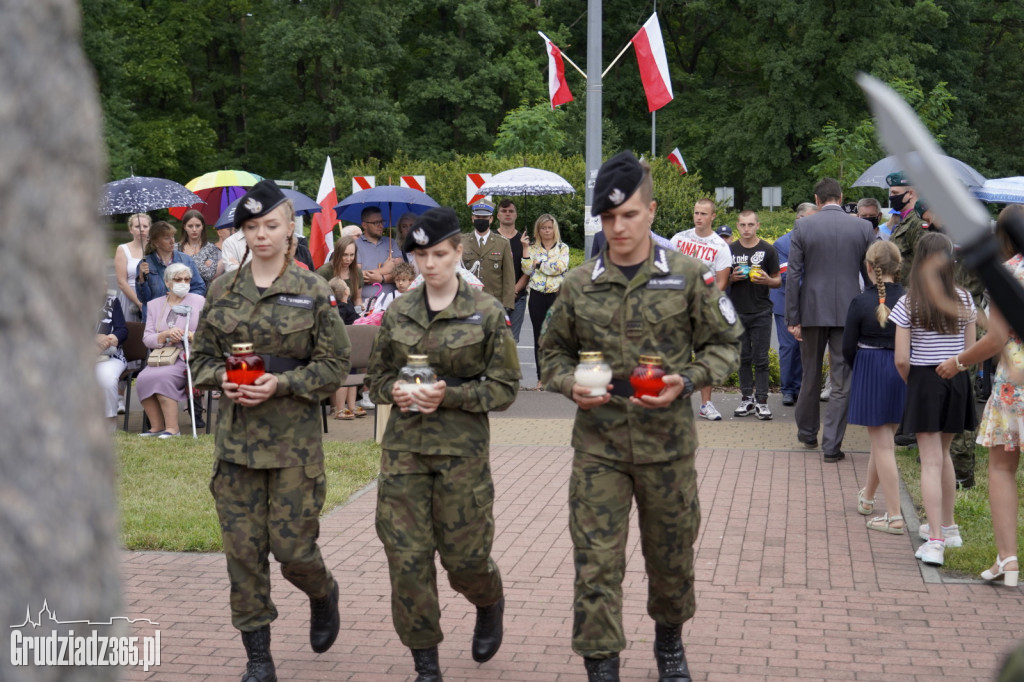 Grudziądz. Obchody  77. rocznicy wybuchu powstania warszawskiego