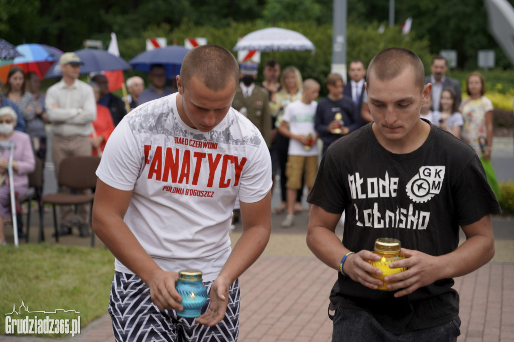 Grudziądz. Obchody  77. rocznicy wybuchu powstania warszawskiego