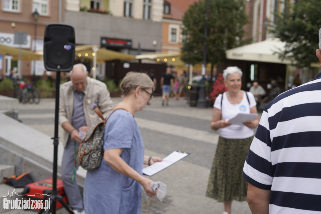 Protest w obronie wolnych mediów