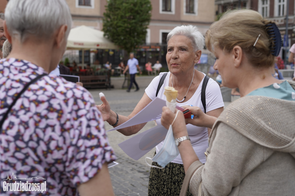 Protest w obronie wolnych mediów