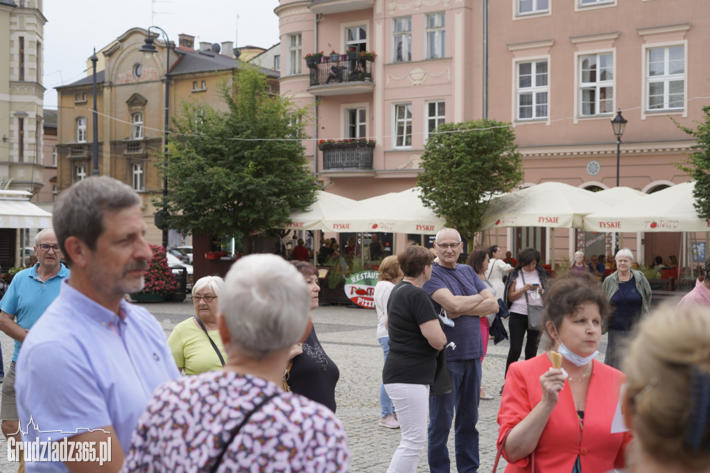 Protest w obronie wolnych mediów