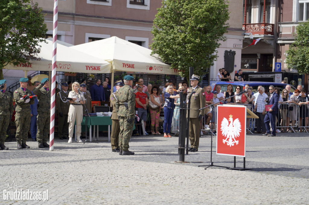 Grudziądz. Uroczyste obchody Święta Wojska Polskiego