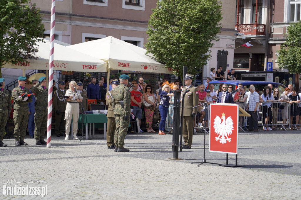 Grudziądz. Uroczyste obchody Święta Wojska Polskiego