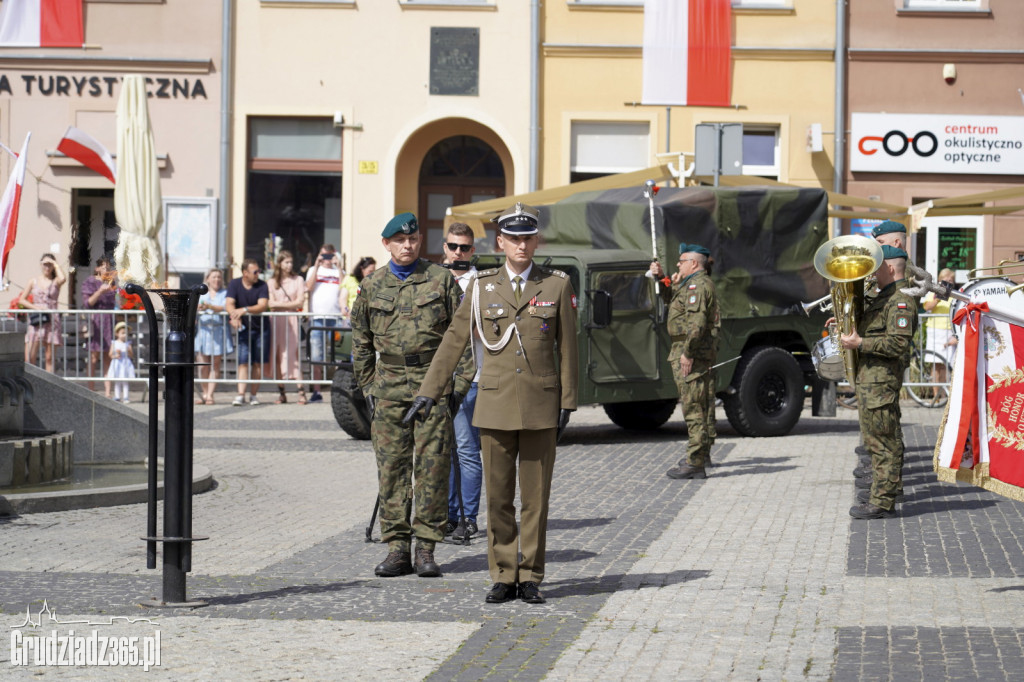 Grudziądz. Uroczyste obchody Święta Wojska Polskiego