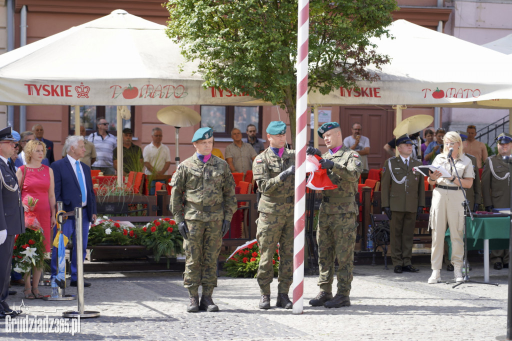 Grudziądz. Uroczyste obchody Święta Wojska Polskiego