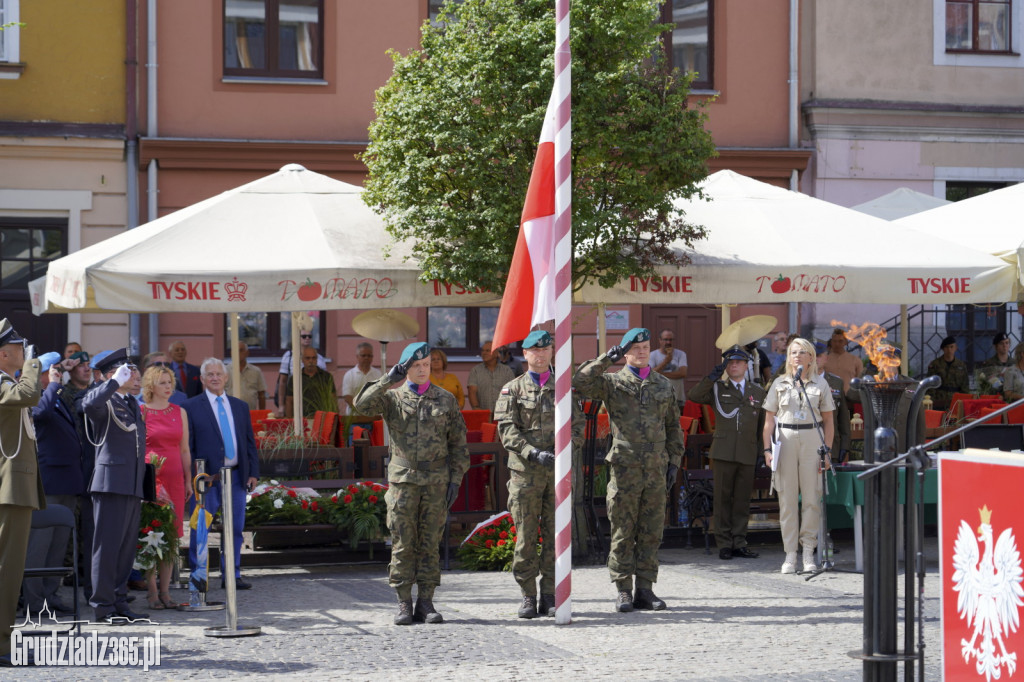 Grudziądz. Uroczyste obchody Święta Wojska Polskiego