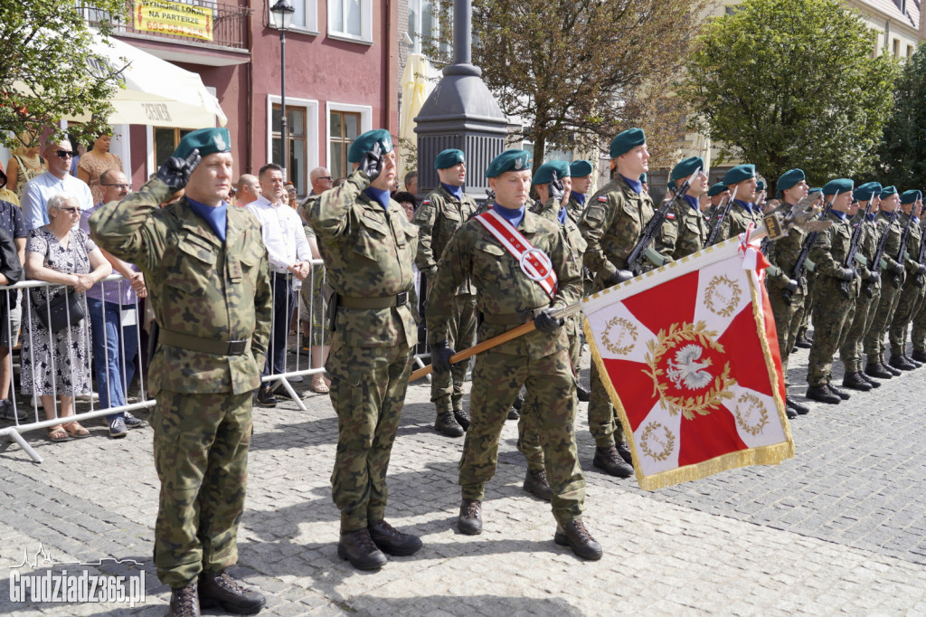 Grudziądz. Uroczyste obchody Święta Wojska Polskiego