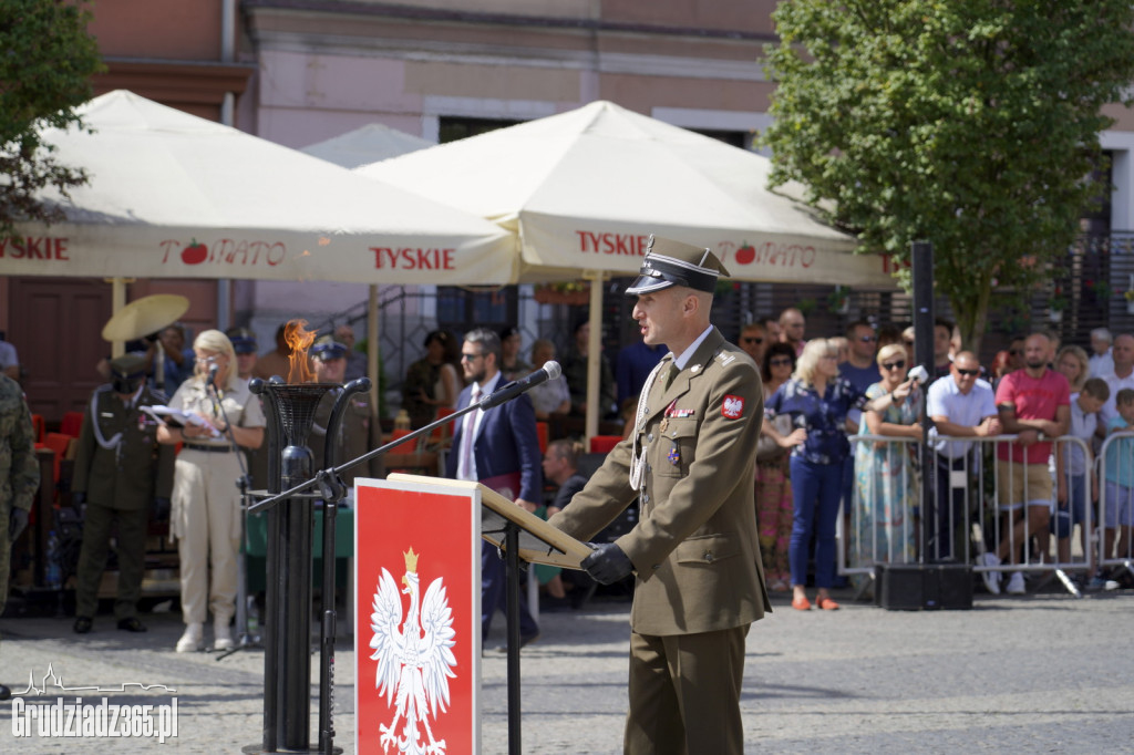Grudziądz. Uroczyste obchody Święta Wojska Polskiego
