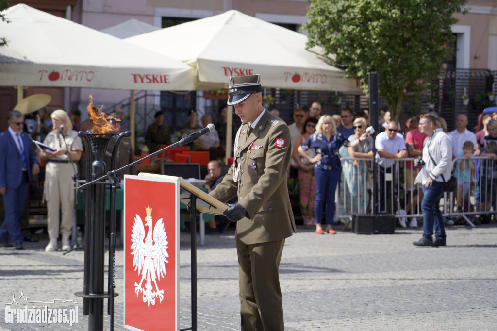 Grudziądz. Uroczyste obchody Święta Wojska Polskiego