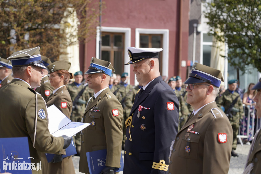Grudziądz. Uroczyste obchody Święta Wojska Polskiego