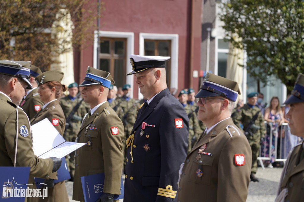 Grudziądz. Uroczyste obchody Święta Wojska Polskiego