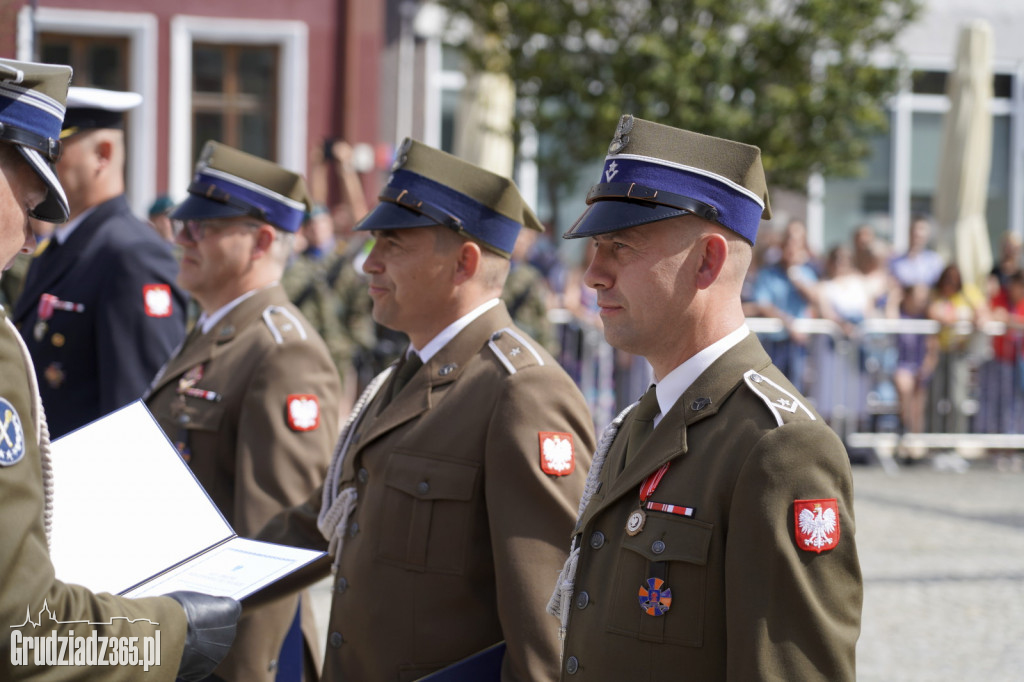 Grudziądz. Uroczyste obchody Święta Wojska Polskiego