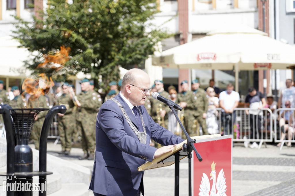 Grudziądz. Uroczyste obchody Święta Wojska Polskiego