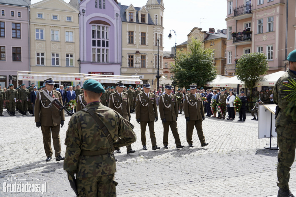 Grudziądz. Uroczyste obchody Święta Wojska Polskiego