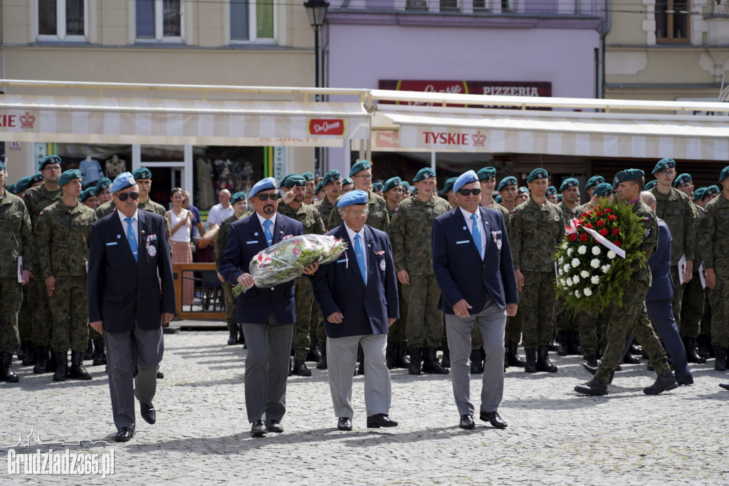 Grudziądz. Uroczyste obchody Święta Wojska Polskiego