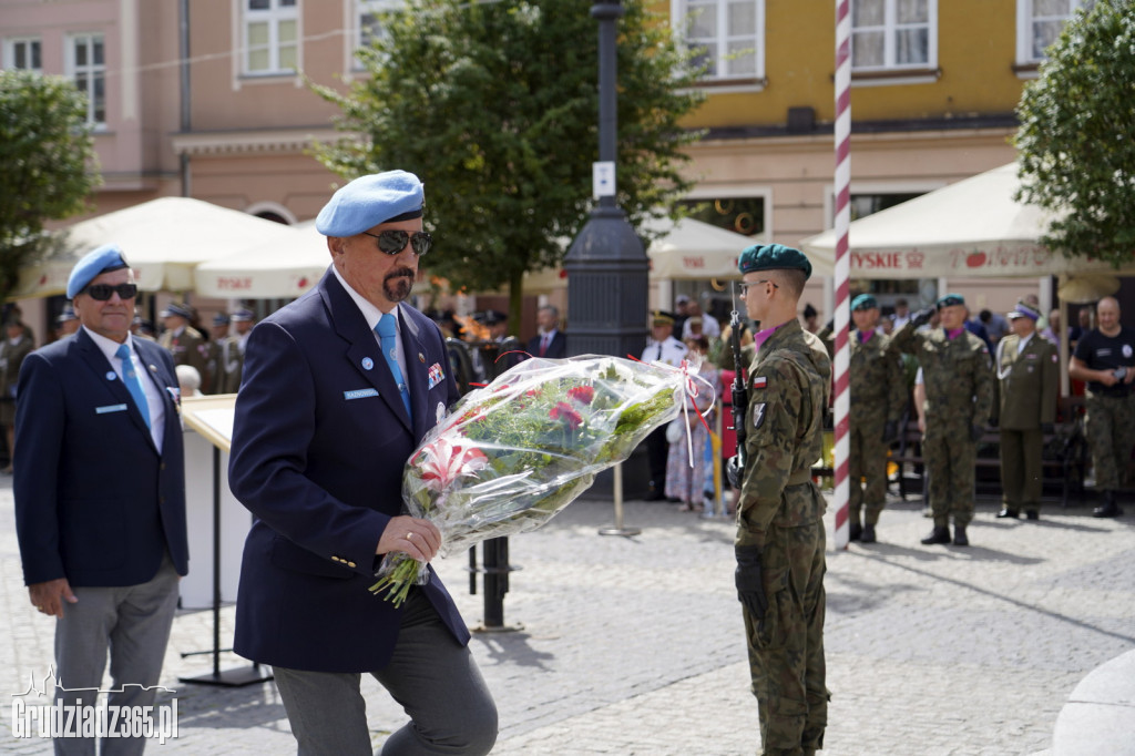 Grudziądz. Uroczyste obchody Święta Wojska Polskiego
