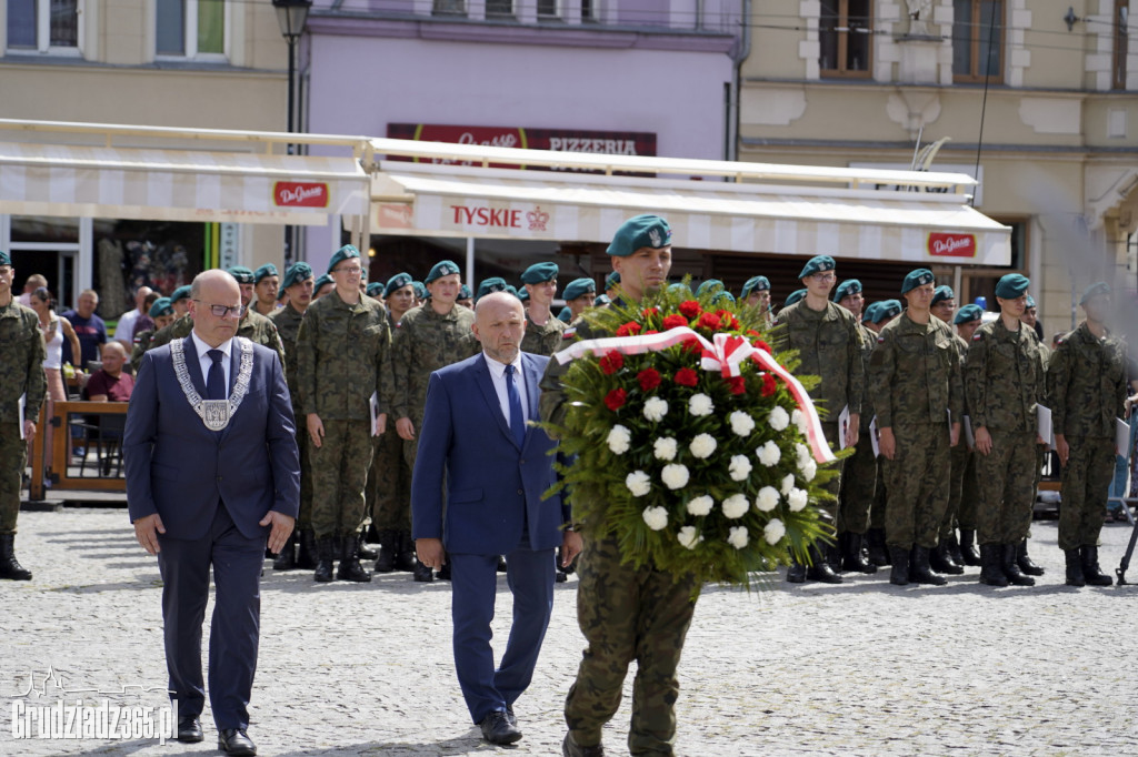 Grudziądz. Uroczyste obchody Święta Wojska Polskiego