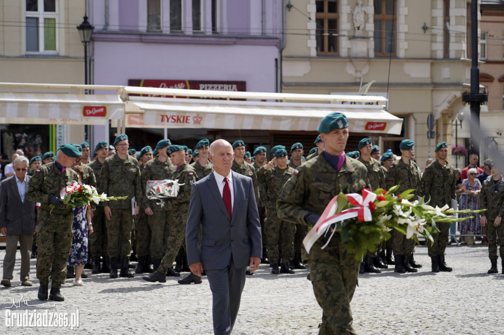 Grudziądz. Uroczyste obchody Święta Wojska Polskiego