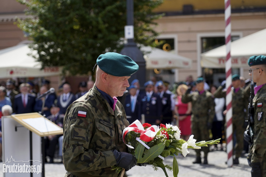 Grudziądz. Uroczyste obchody Święta Wojska Polskiego